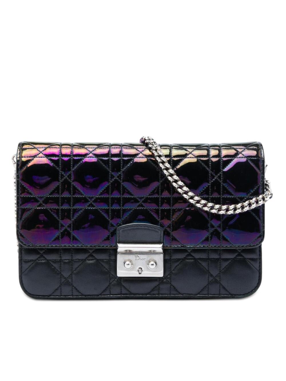 Dior Patent And Lambskin Cannage Miss #324244D77B
